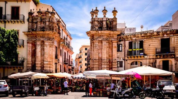 Casa Carini Apartman Palermo Kültér fotó